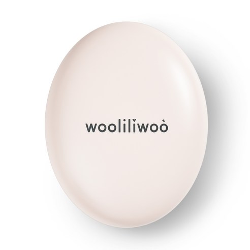 wooliliwoo Egg Sun Balm SPF50+ PA++++ 16g — egg-shaped compact balm in hand for scale