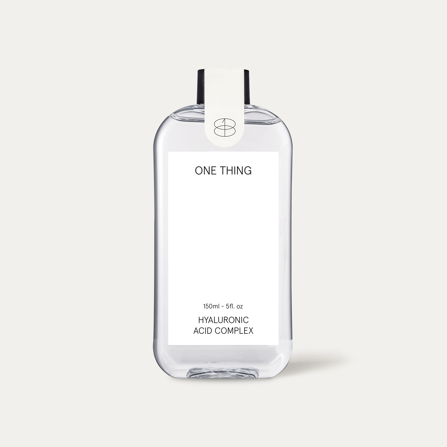 Onething Hyaluronic Acid Complex 150ml — clear glass bottle with minimal white label