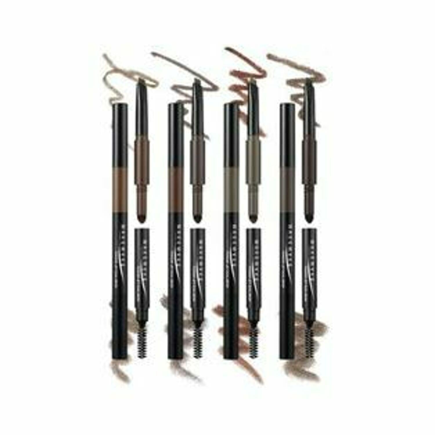 WAKEMAKE Powder Jet Dual Brow #05 Dark Brown 0.75g — dual-ended brow pencil with powder brush tip