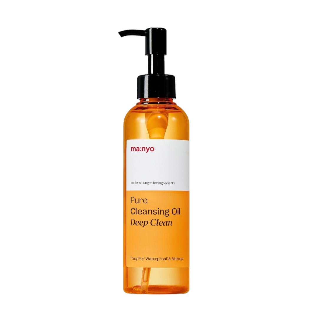 Ma:nyo Pure Cleansing Oil Deep Clean 200ml — front of bottle on white background
