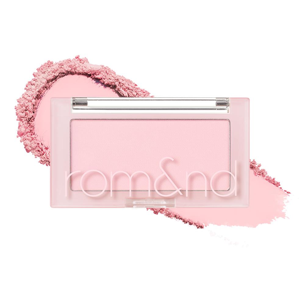 ROMAND Better Than Cheek 4g Strawberry Milk — round blush compact with pastel strawberry pink shade