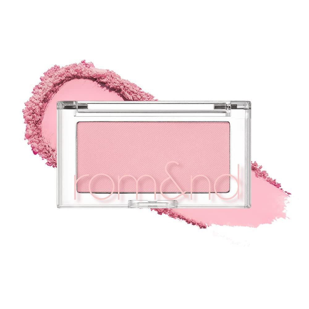 ROMAND Better Than Cheek 4g Blueberry Chip — round compact with cool-toned pressed blush