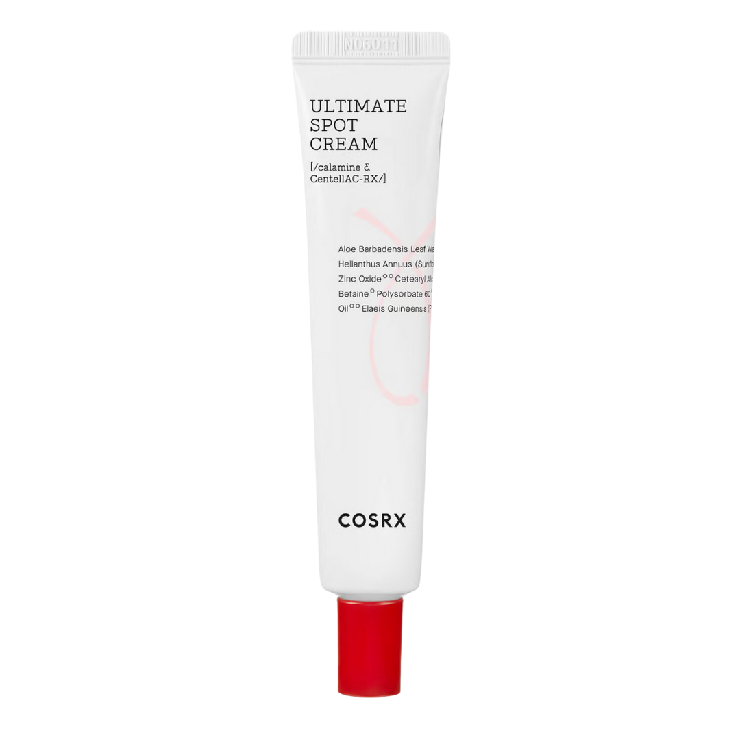 COSRX AC Collection Spot Cream 30g — compact airless tube on white surface