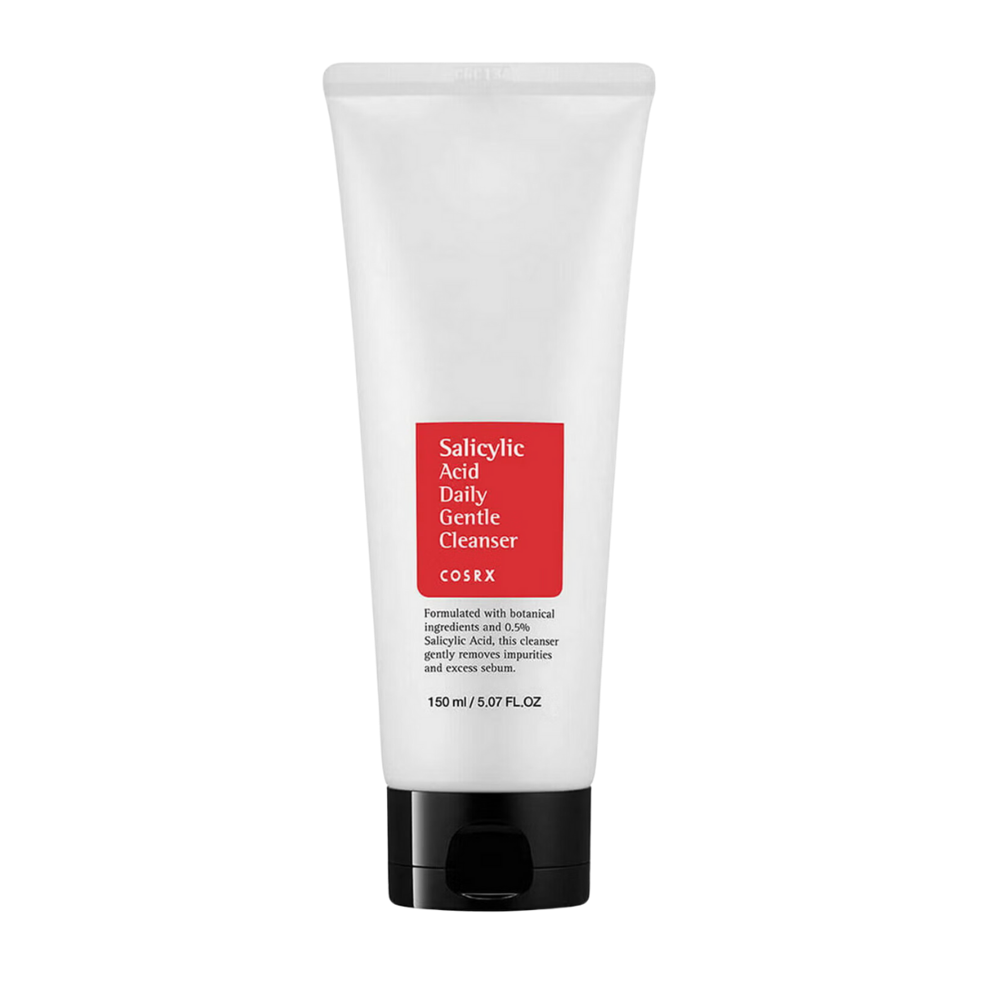 COSRX Salicylic Acid Daily Gentle Cleanser 150ml — green tube with white cap