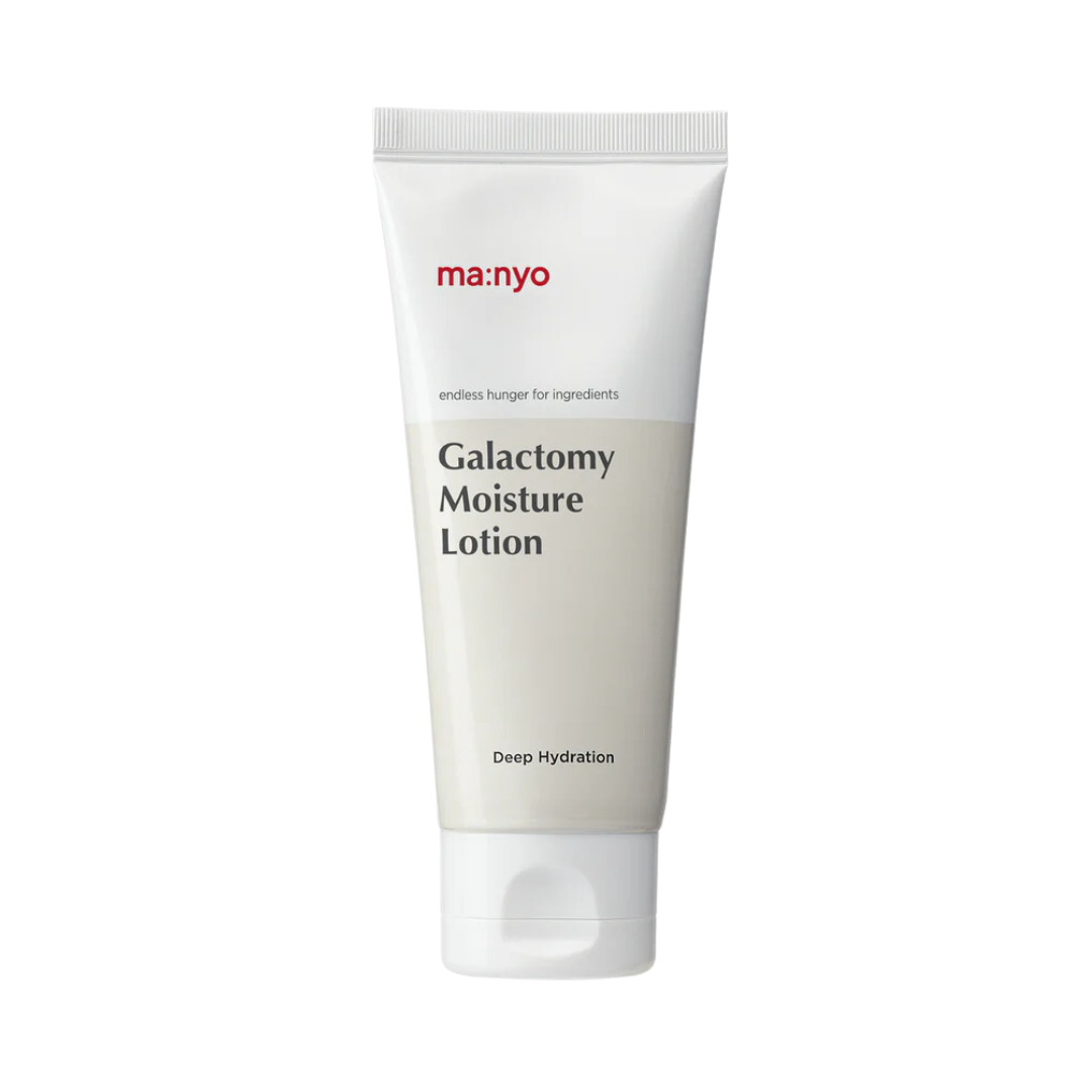 Ma:nyo Galactomy Moisture Lotion 100ml — white pump bottle on light background