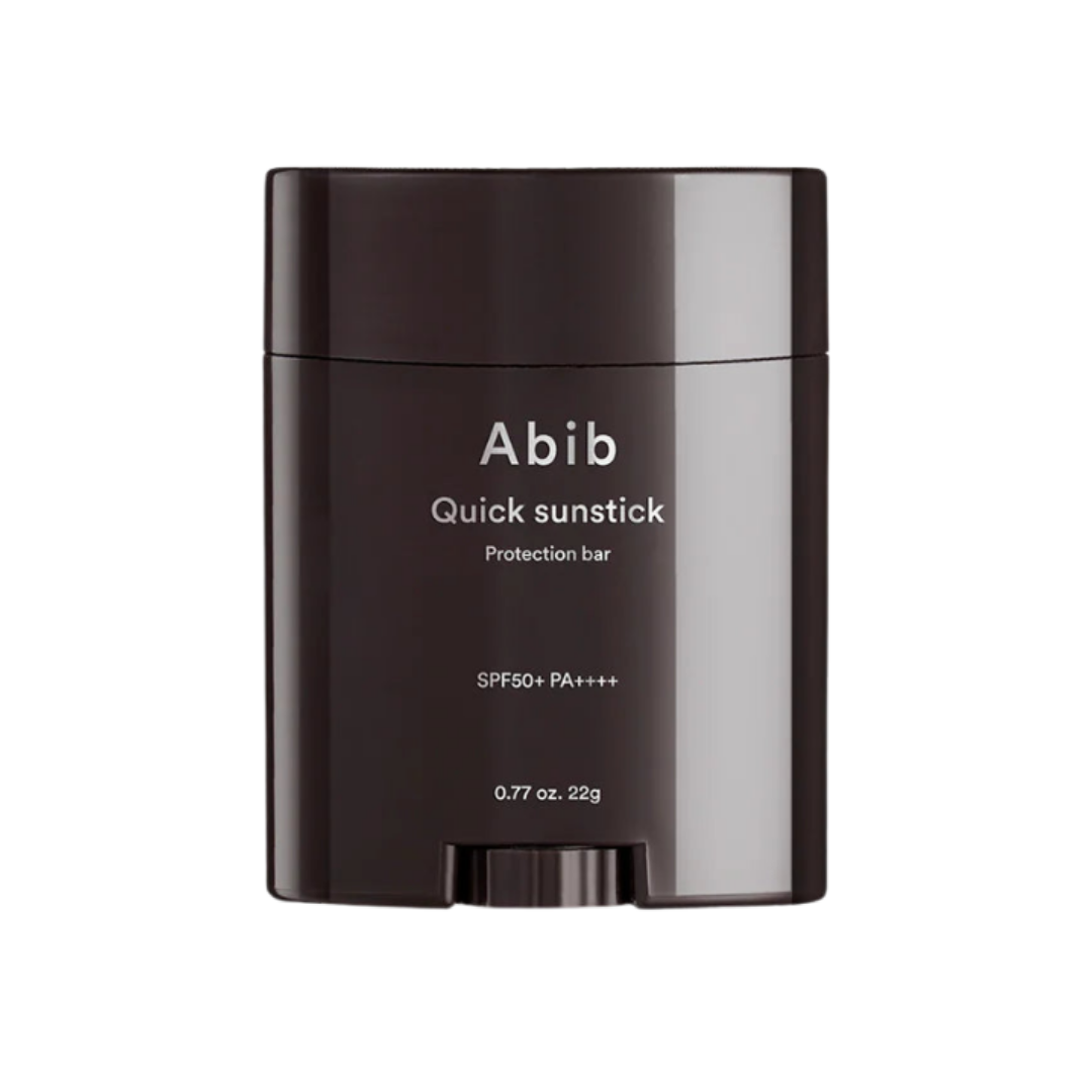 Abib Quick Sunstick Protection Bar SPF50+ 22g — wide C-curve twist-up sun stick