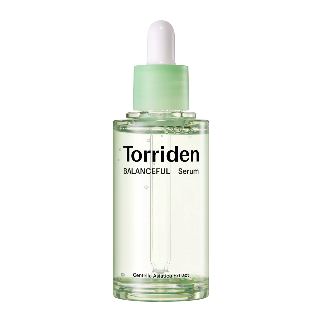 Torriden Balanceful Cica Serum 50ml — dropper bottle with green cica label on clean background