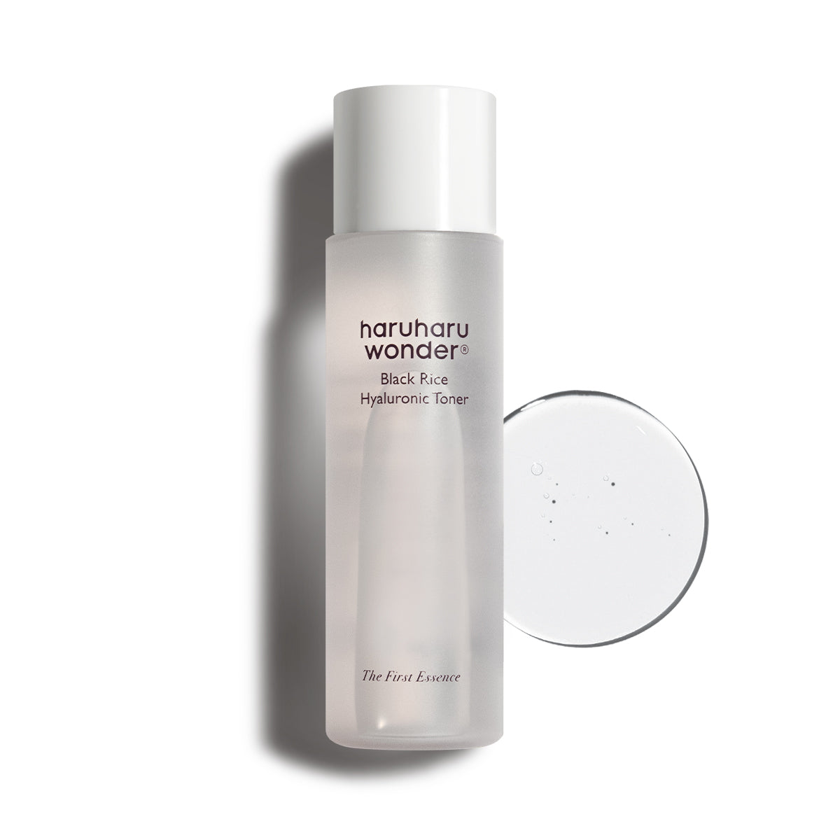 haruharuwonder Black Rice Hyaluronic Toner 30ml — travel-size bottle, side view