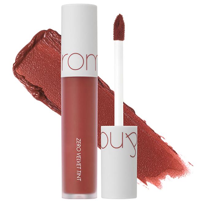 Romand Zero Velvet Tint Original 5.5g — shades Burnt Heart Witty and Deep Soul