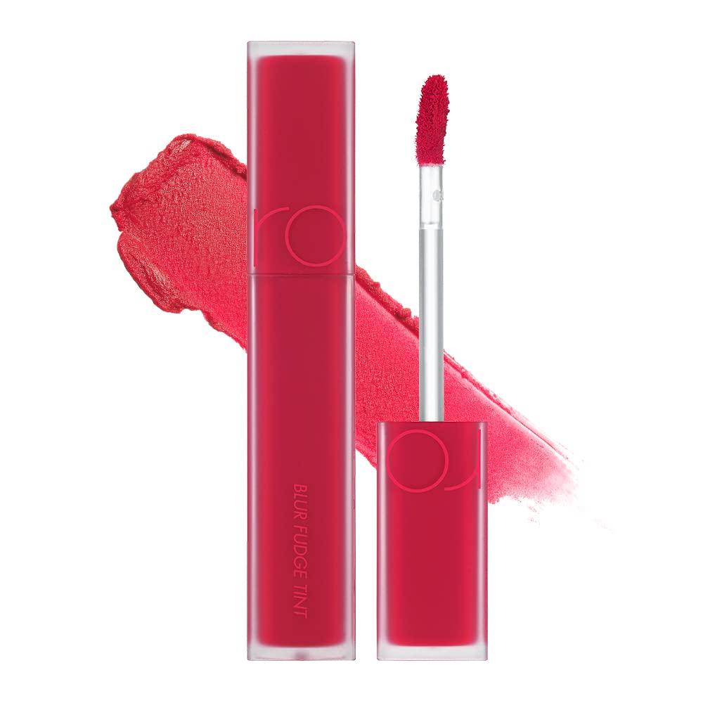 Romand Blur Fudge Tint 5g — close-up of applicator showing fudge texture formula