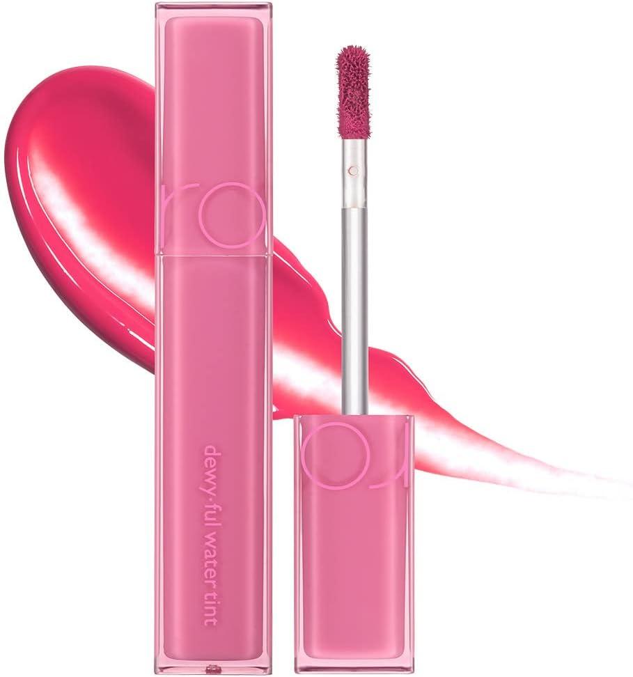 Romand Dewyful Water Tint 5g — color swatches on arm showing sheer transparent tones
