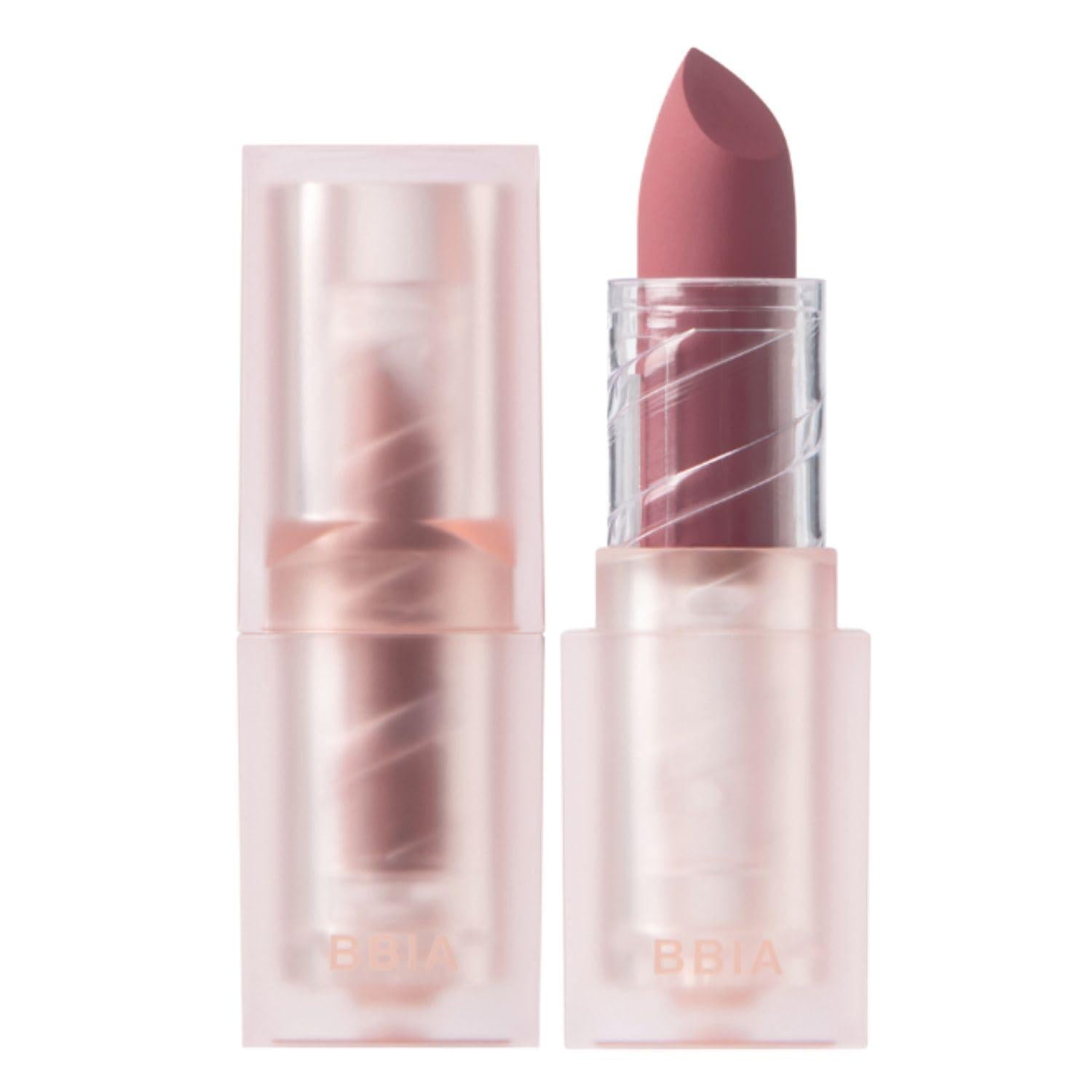 BBIA Last Powder Lipstick Tea Series 3.5g — all seven shades lined up on white background