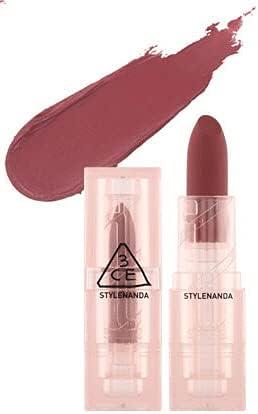 3CE Soft Matte Lipstick 3.5g — collection of shades standing upright showing color range