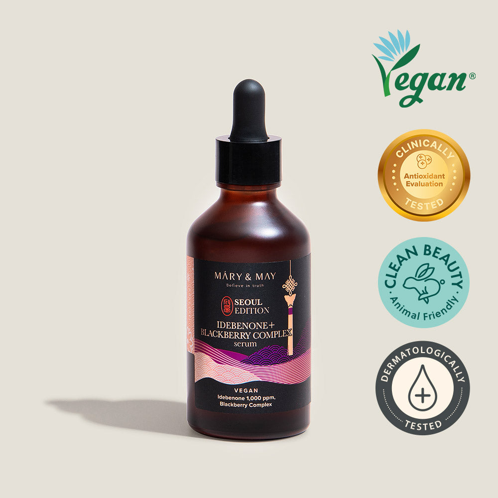 [Mary&May] Idebenone+Blackberry Complex Serum_80ml - Keauty