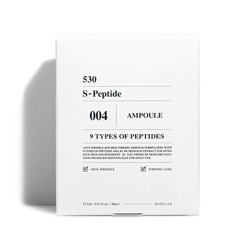 BARULAB 530 S-Peptide Ampoule Plus 2ml x 30pcs — box with individual single-use foil pouches displayed