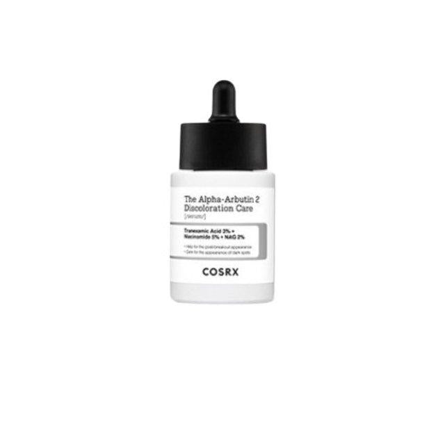 COSRX Alpha-Arbutin 2 Discoloration Care Serum 50ml — dropper bottle front view