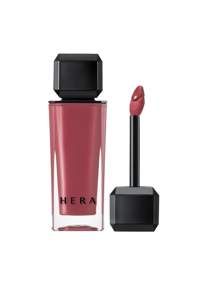 Hera Sensual Nude Gloss 5g — close-up lip swatch showing sheer glossy nude finish applied