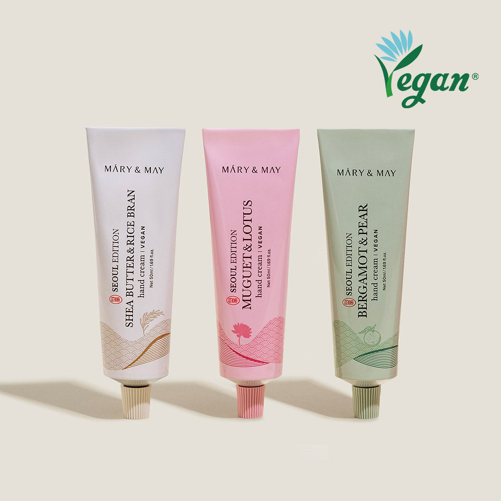 [Mary&May] Seoul Edition Hand Cream Trio Set (50ml x3)