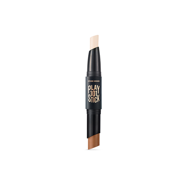 EtudeHouse Play 101 Contour Stick Duo 5.8g Original — dual-end twist-up stick closed