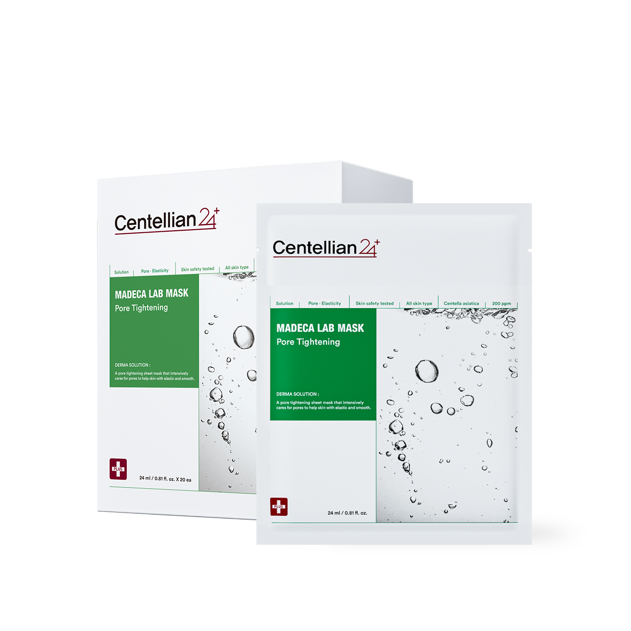 [Centellian24] Madeca Lab Mask Pore Tightening 25ml*20pcs - Keauty