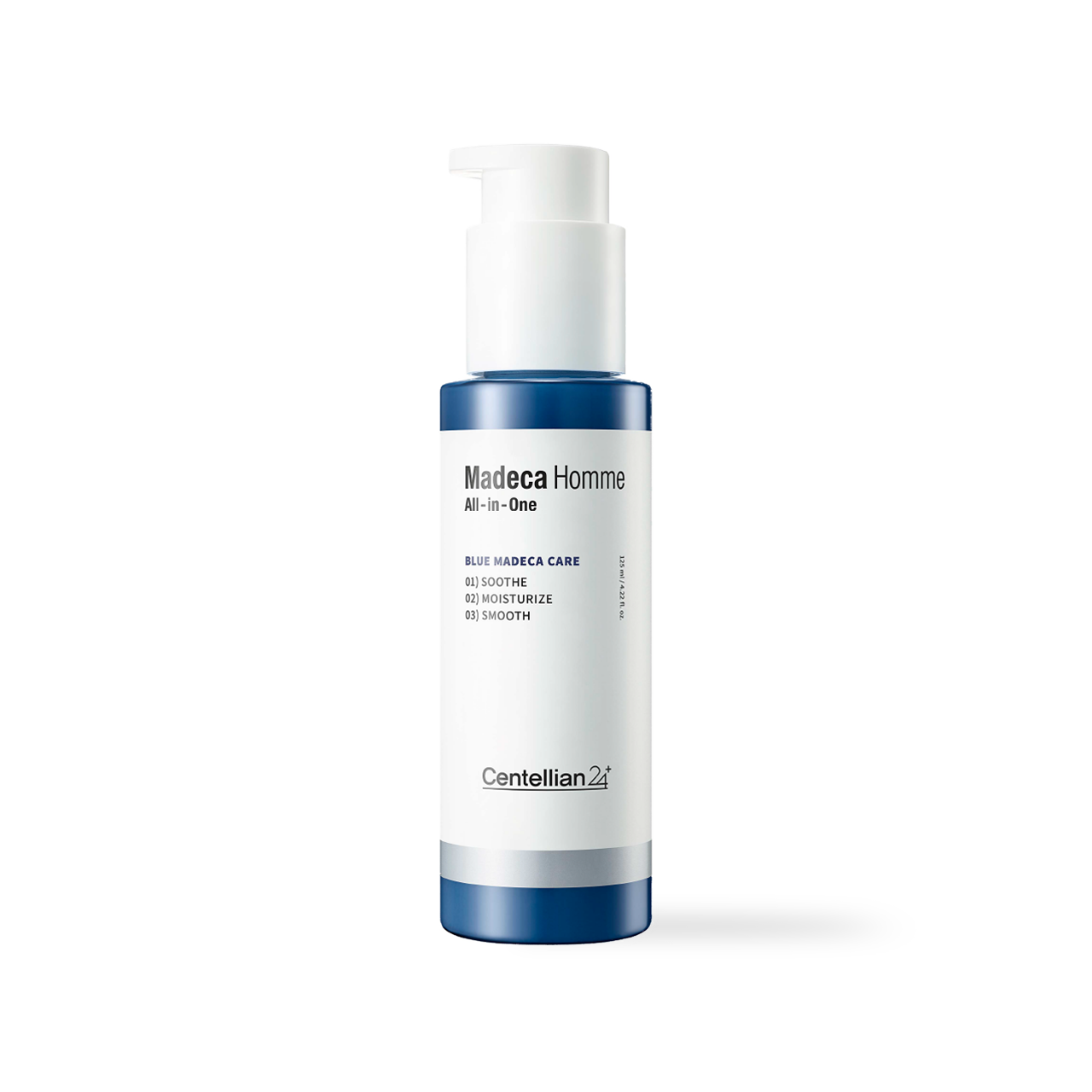 Centellian24 Madeca Homme All-in-One 125ml — dark-toned pump bottle for men skincare