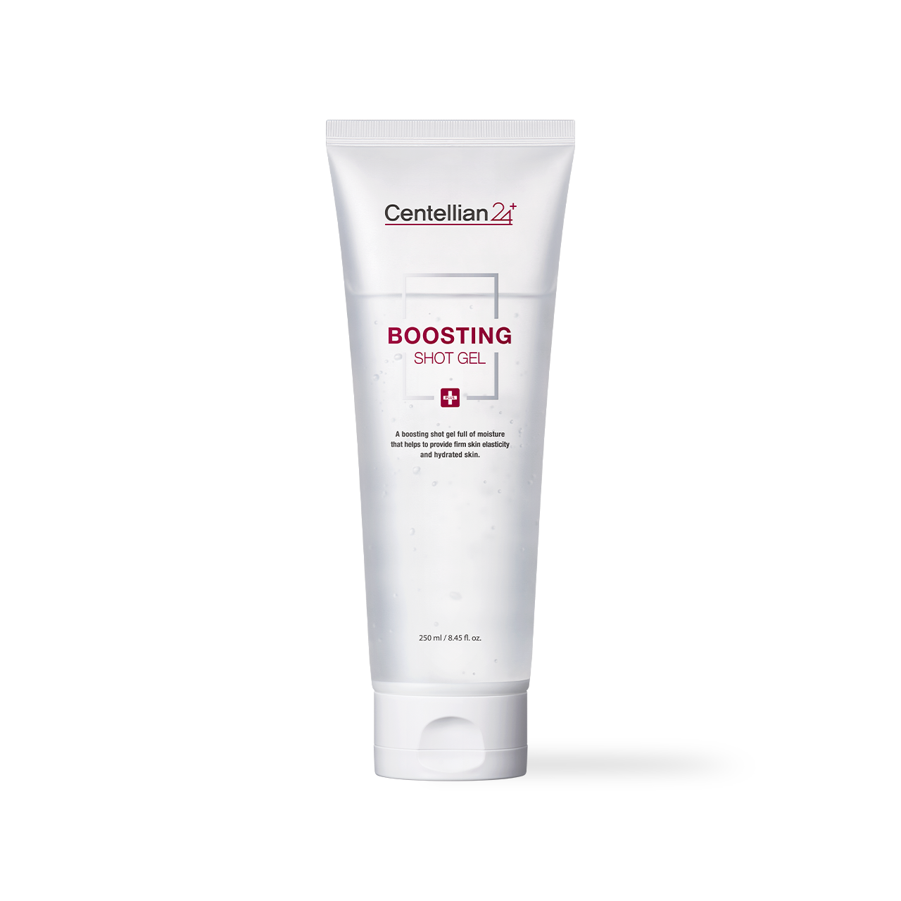 Centellian24 Boosting Shot Gel 250ml — large clear tube with pump dispenser on white background