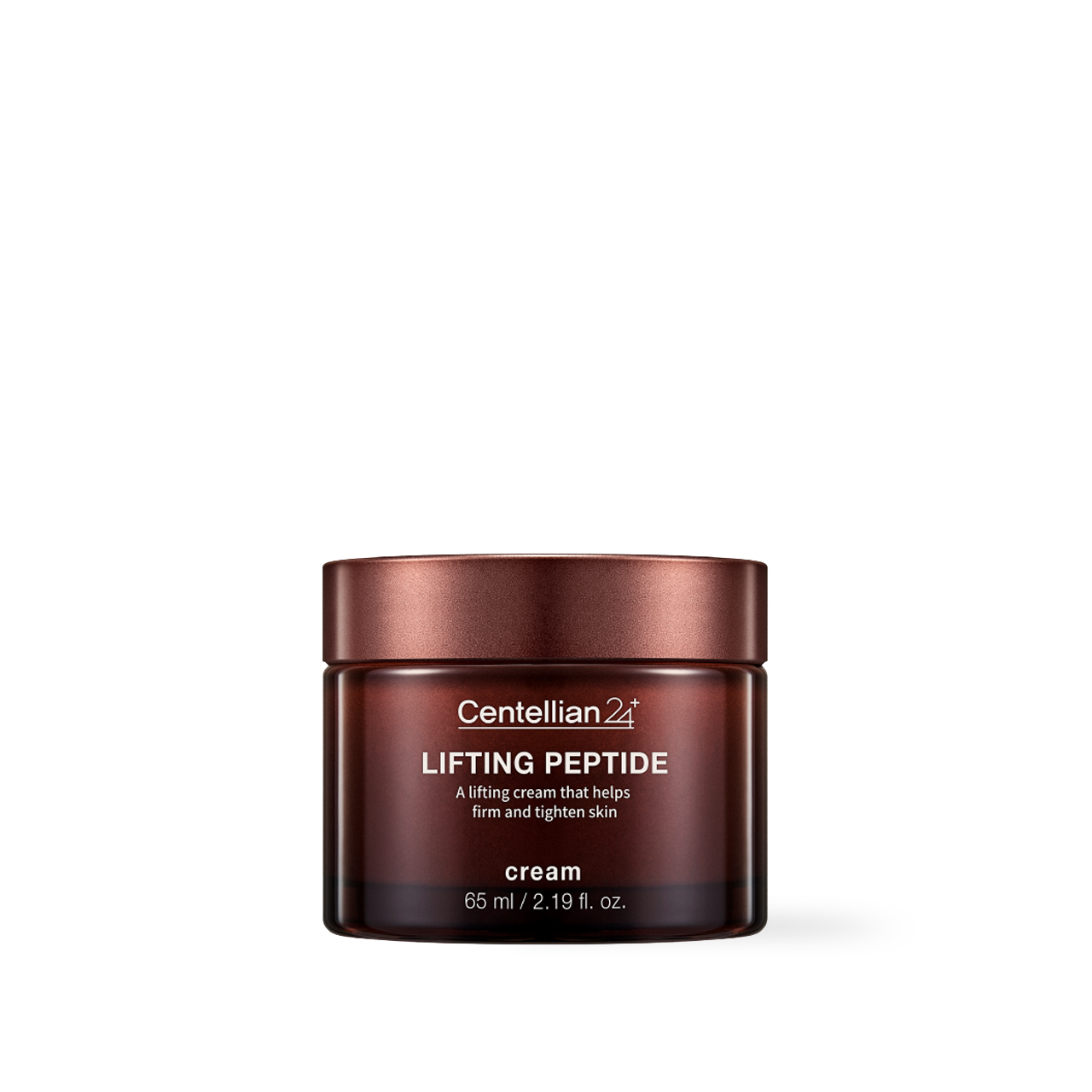 Centellian24 Lifting Peptide Cream 65ml — cream jar with gold cap and light background