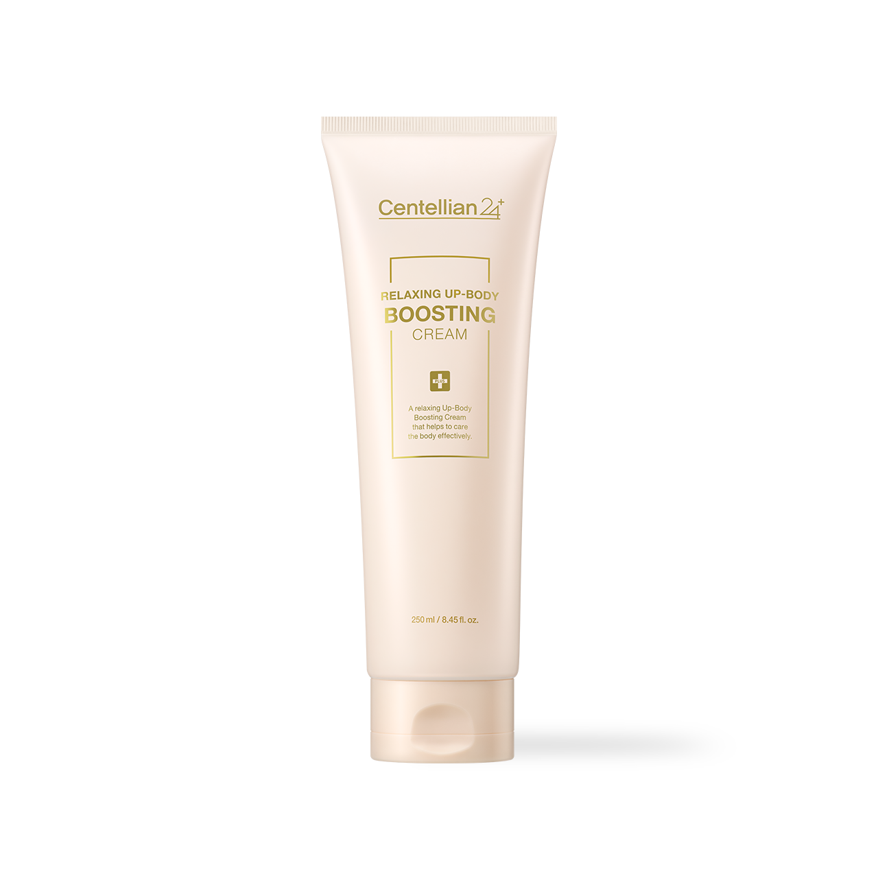 Centellian24 Relaxing Up-Body Boosting Cream 250ml — large white pump bottle designed for body care