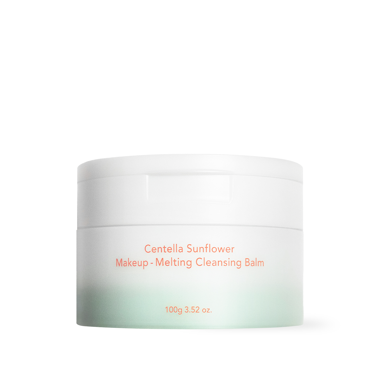 haruharuwonder Centella Sunflower Makeup-Melting Cleansing Balm 100g — open jar with spatula