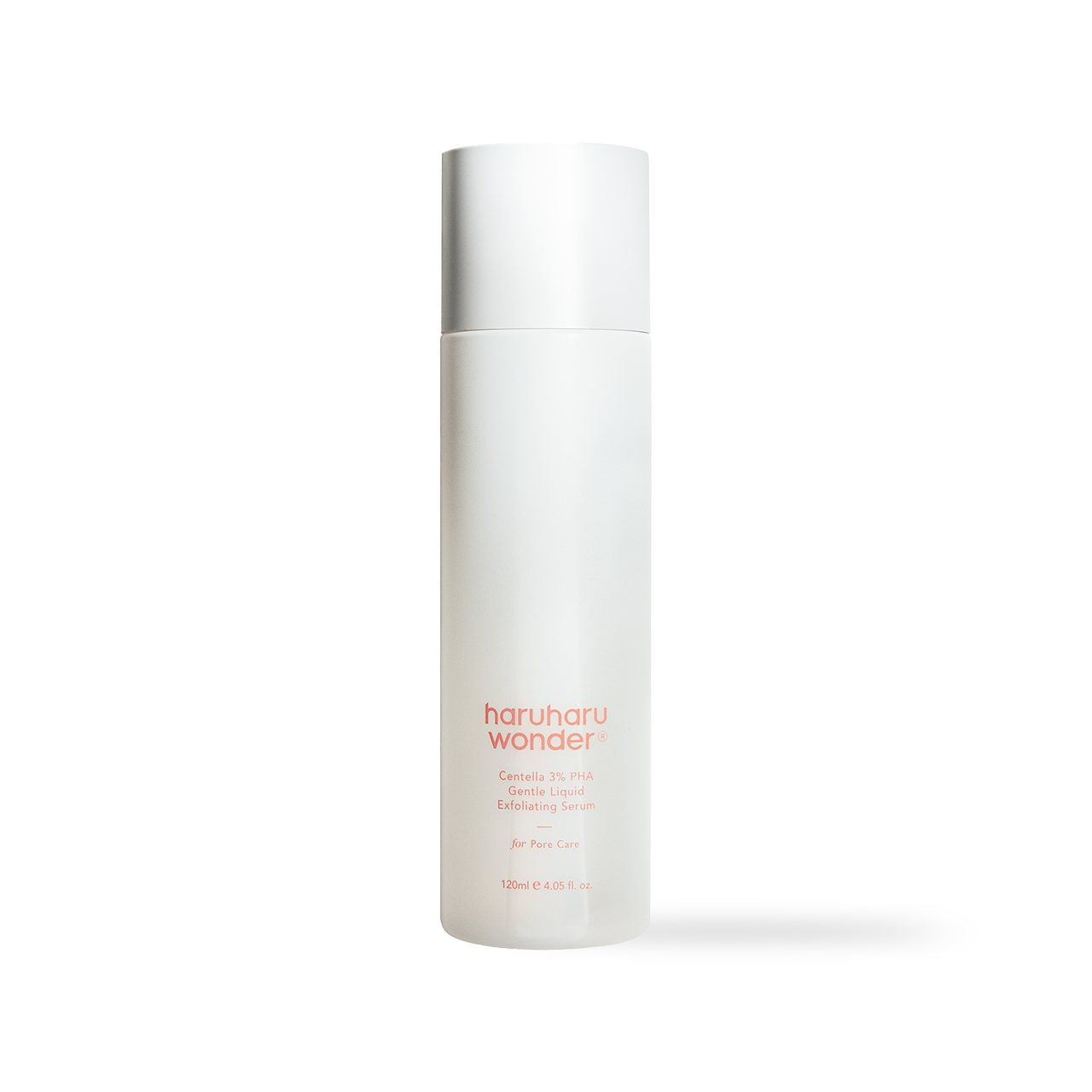haruharu wonder Centella 3% PHA Exfoliating Serum 120ml — clear bottle with green label