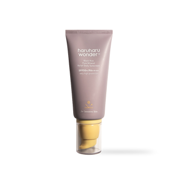 [haruharuwonder] Black Rice Pure Mineral Relief Daily Sunscreen Unscented SPF50+ 50ml