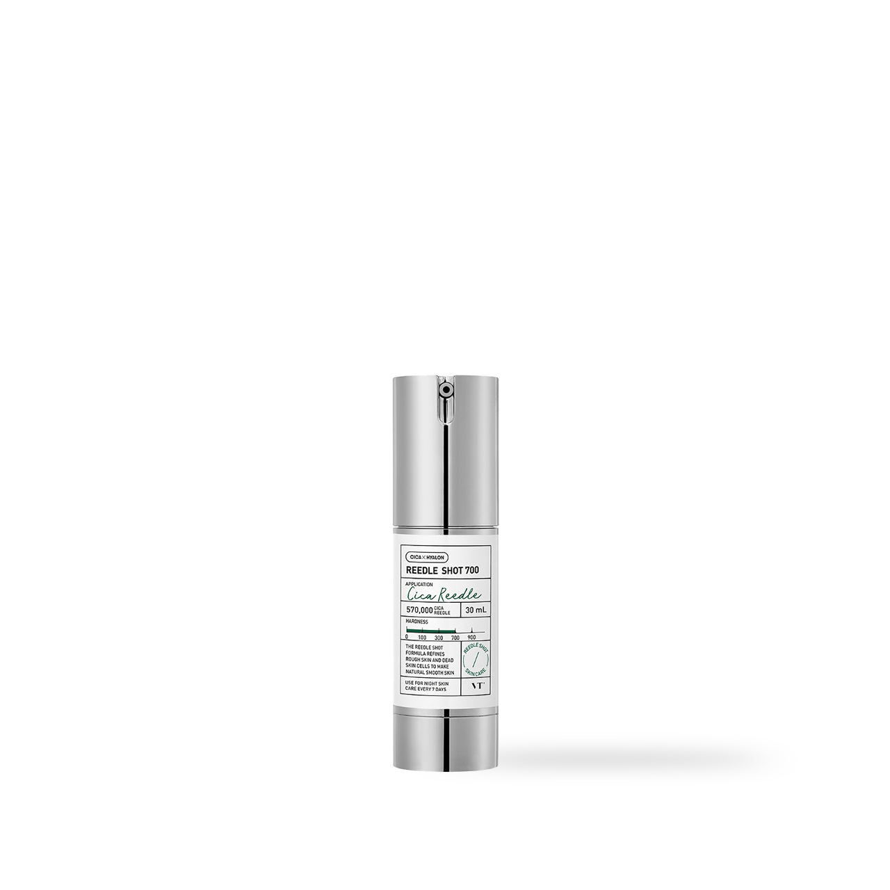 VT Cosmetics Reedle Shot 700 Skin Booster 30ml — frosted bottle front of bottle