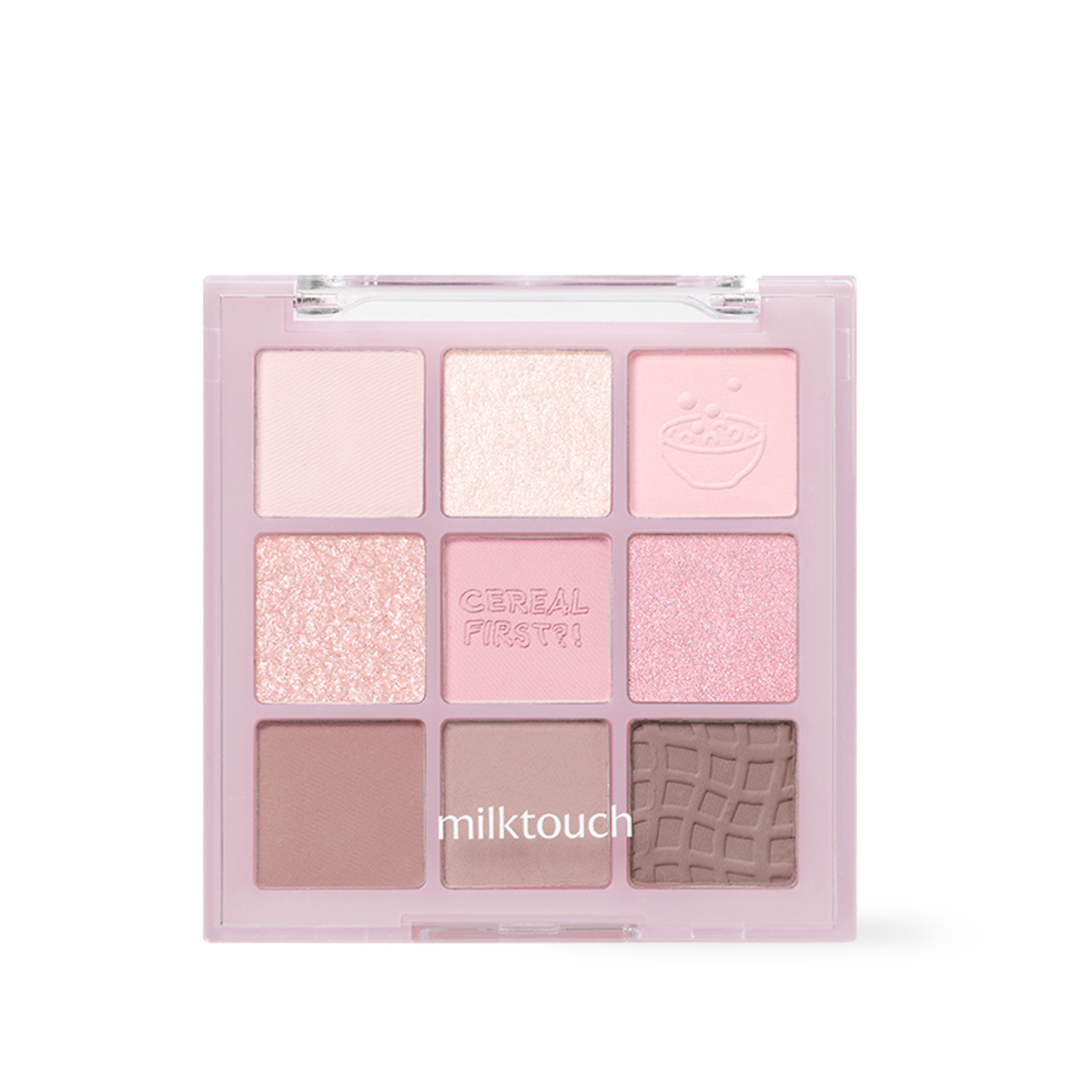 milktouch Tone-On Shadow Palette One More Pink Spoon 7.8g — open palette with pink-toned eyeshadow pans