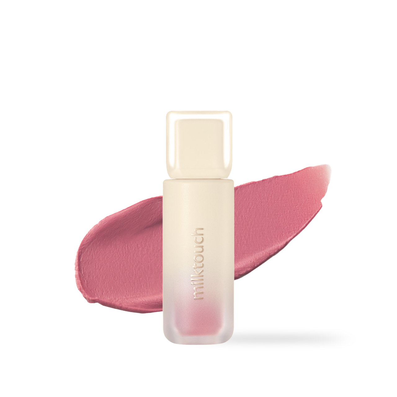 milktouch Spread Fit Blur Tint 03 Pink Pinch 4g — tube with applicator on white background
