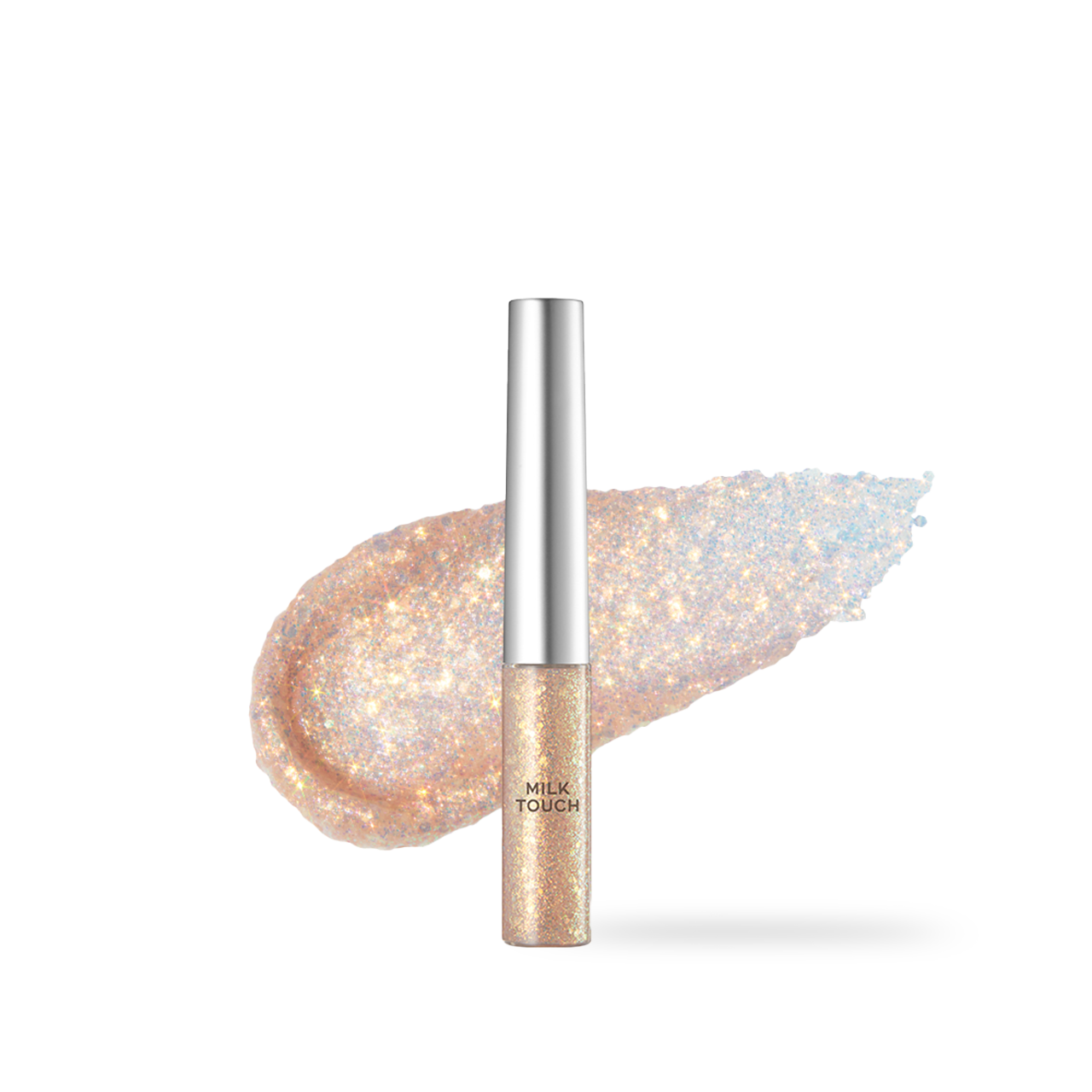 milktouch Fairy Jewel Eye Glitter 7g Pink Splash Jewelry — pink glitter pen with thin flexible brush tip