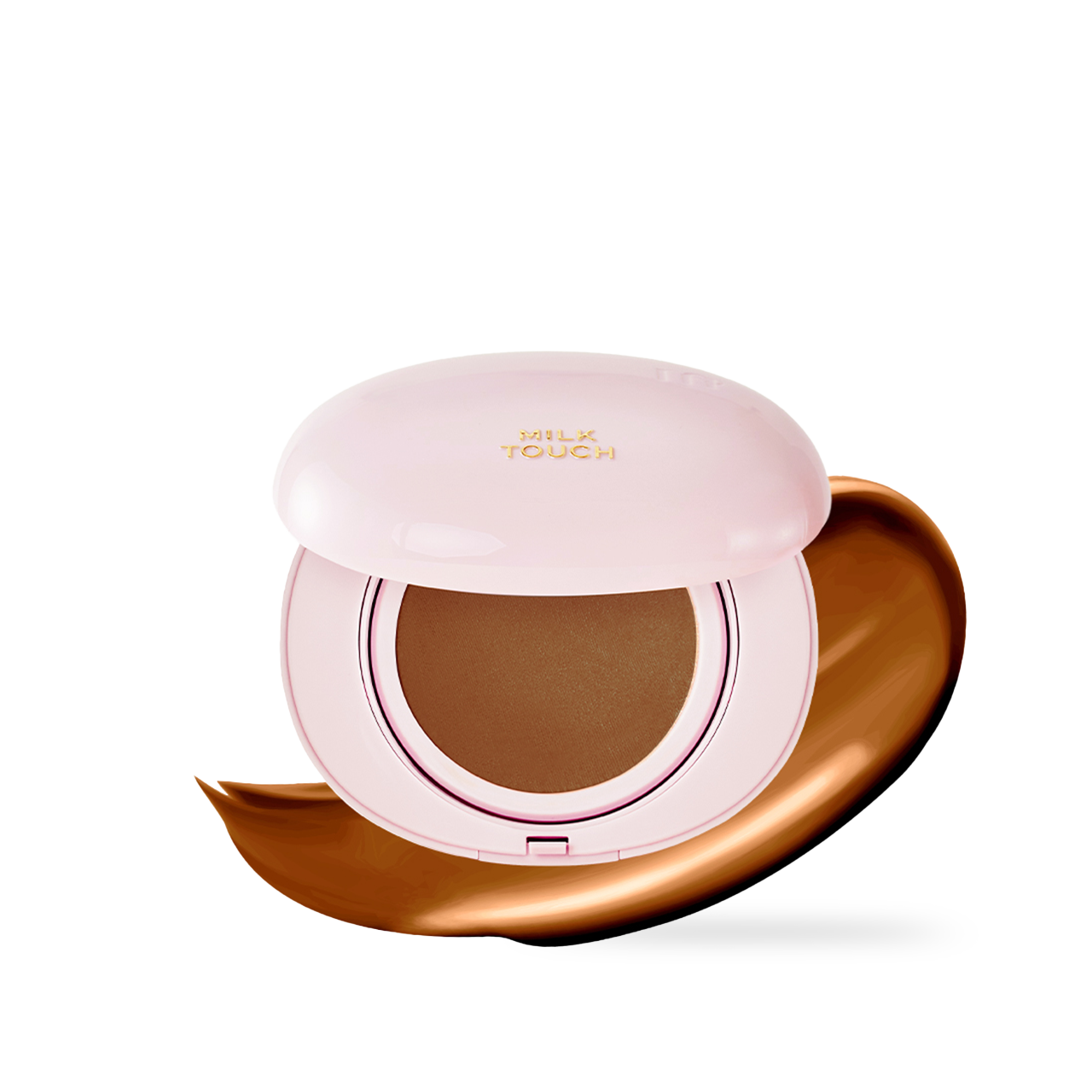 milktouch Milky Glow Cushion #40N Cappuccino 15g — cushion compact, product label front view