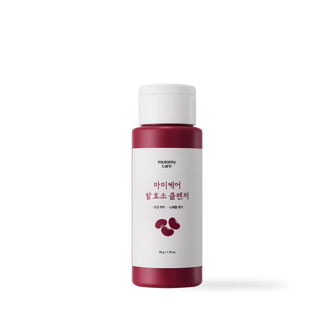 mommycare Red Bean Enzyme Cleanser 50g — powder cleanser jar with red bean label on white surface