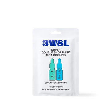 [3W8L] Super Double Shot Mask Cica Cooling 27ml