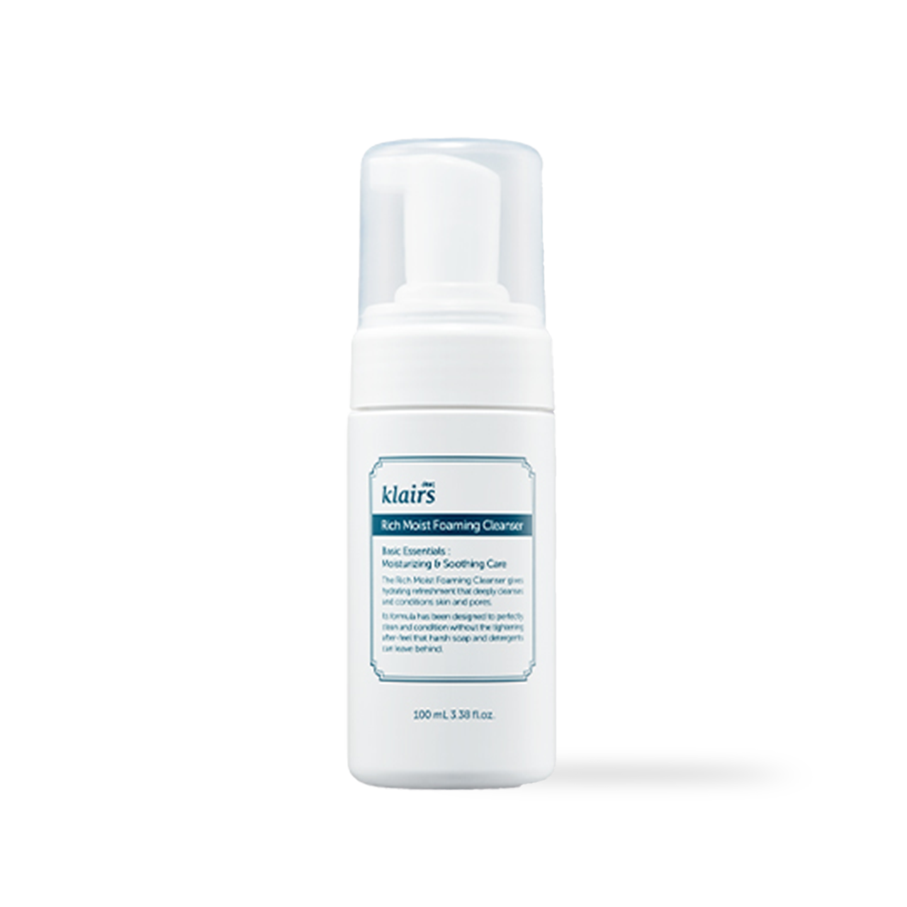 [Dear Klairs] Rich Moist Foaming Cleanser 100 mL - Keauty