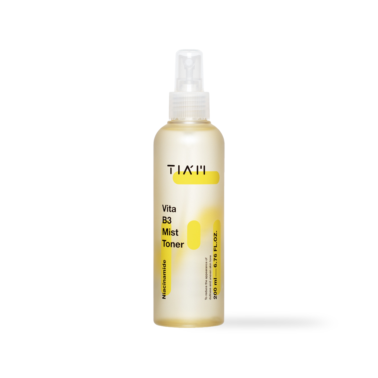 TIAM Vita B3 Mist Toner 200ml — white spray bottle with violet label, front of bottle