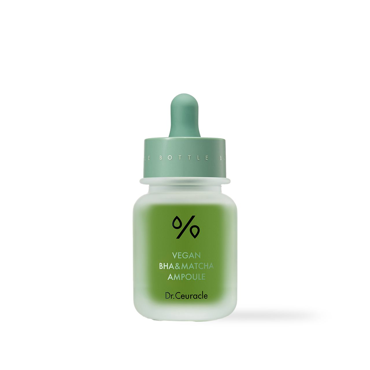 Dr.Ceuracle Vegan BHA Matcha Ampoule 30ml — green-toned dropper bottle with matcha coloured label