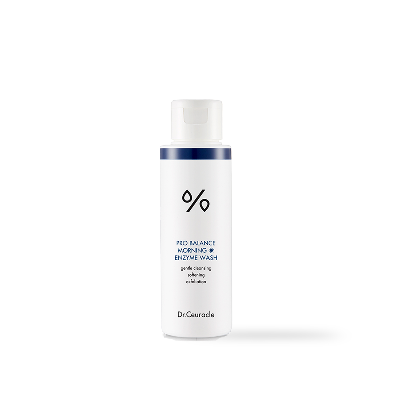 Dr.Ceuracle Pro Balance Morning Enzyme Wash 50g — compact powder cleanser jar with morning label