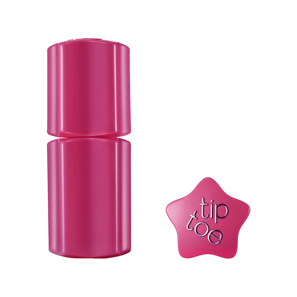Tiptoe Glowit Sorbet Tint 110 Raspberry XO 5g — front of tube with raspberry shade