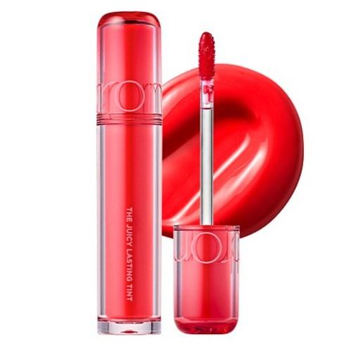 Romand The Juicy Lasting Tint 3.5g — lip swatch in warm fig tone