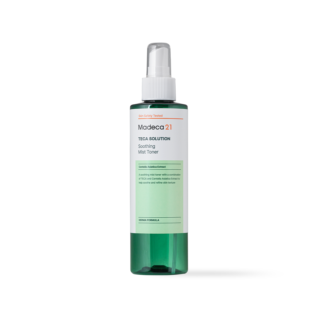 Madeca21 Teca Solution Soothing Mist Toner 200ml — mist spray bottle front view