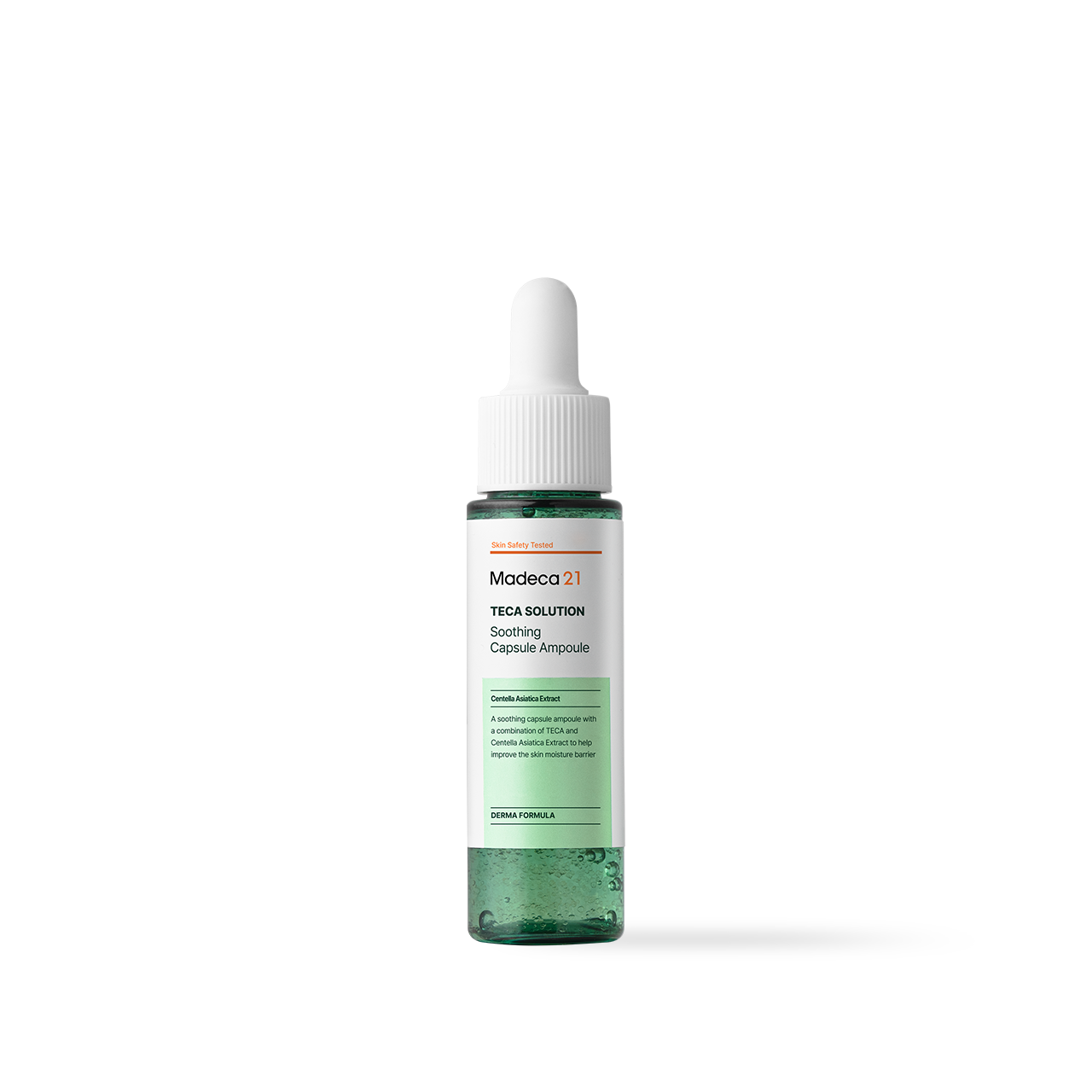 Madeca21 Teca Solution Soothing Capsule Ampoule 30ml — transparent dropper bottle