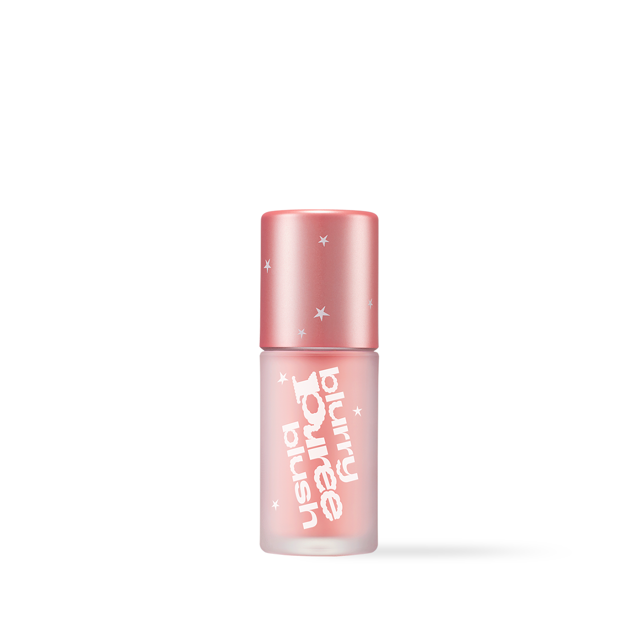 Tiptoe Blurry Puree Blush F01 Strawberry Chou 5g — coral-pink compact, front view