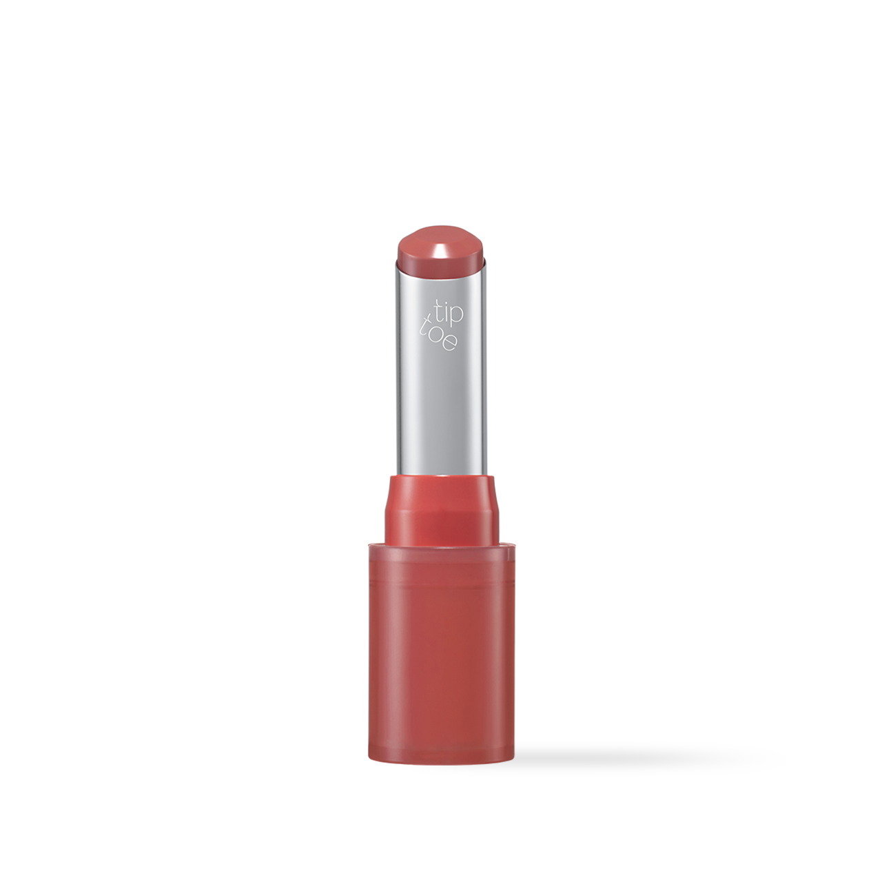 Tiptoe Jelly Stick 006 Rosy Step 3.5g — twist-up stick showing rosy coral shade