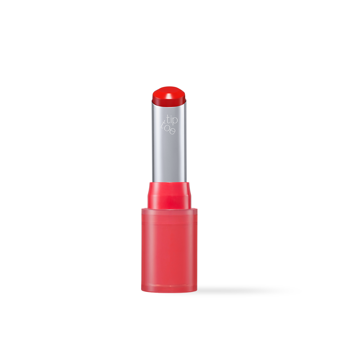 Tiptoe Jelly Stick 003 Strawberry 3.5g — bullet applicator with vivid strawberry-red shade