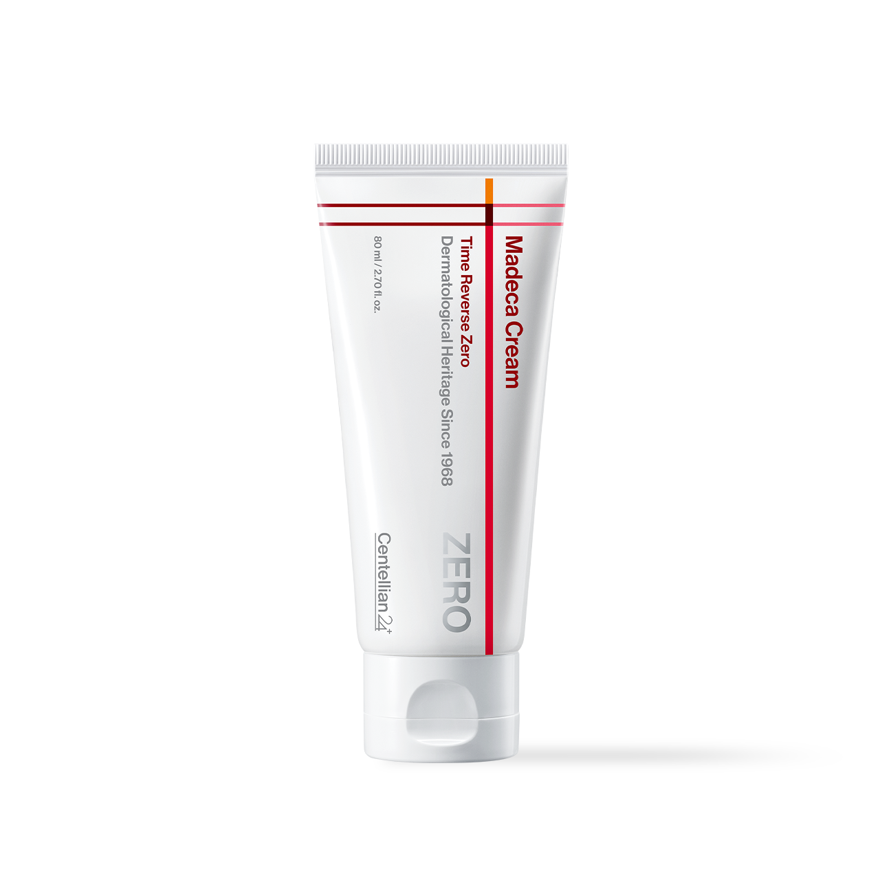 Centellian24 Madeca Time Reverse Zero Cream 80ml — full-size jar with light blue label